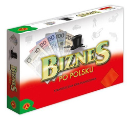GRA PLANSZOWA BIZNES PO POLSKU DUŻY -  ALEXANDER