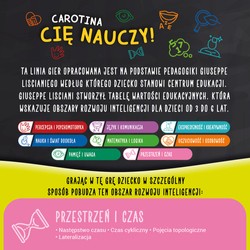 GRA PLANSZOWA EDUKACYJNA CAROTINA CIĘ NAUCZY CZTERY PORY ROKU LISCIANI