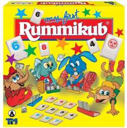 GRA PLANSZOWA MY FIRST RUMMIKUB LOGICZNA LICZBOWA RODZINNA JUNIOR