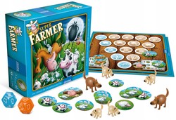 GRA PLANSZOWA RODZINNA SUPER FARMER DE LUX GRANNA