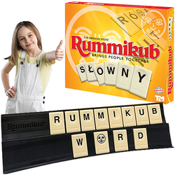 GRA PLANSZOWA RUMMIKUB SŁOWNY LOGICZNA RODZINNA TOWARZYSKA STRATEGICZNA