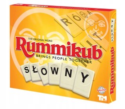 GRA PLANSZOWA RUMMIKUB SŁOWNY LOGICZNA RODZINNA TOWARZYSKA STRATEGICZNA