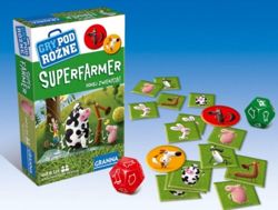 GRA PODRÓŻNA SUPERFARMER HODUJ ZWIERZĘTA - GRANNA