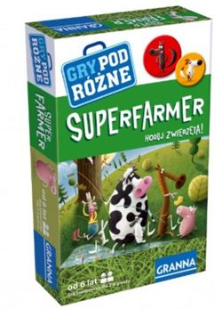 GRA PODRÓŻNA SUPERFARMER HODUJ ZWIERZĘTA - GRANNA