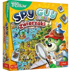 GRA RODZINNA SPY GUY JUNIOR ZWIERZAKI GRA FAMILIJNA 02595 TREFL