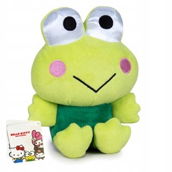 HELLO KITTY PLUSZAK MASKOTKA PRZYTULANKA KEROPPI ŻABA ŻABKA DUŻE OCZY 24 cm