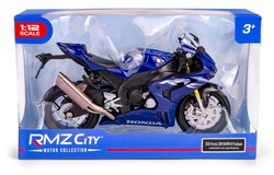 HONDA 2020 CBR 1000RR-R FIREBLADE NIEBIESKI MOTOCYKL MODEL METALOWY 1:12