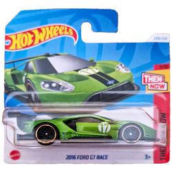 HOT WHEELS 2016 FORD GT RACE HTC71 SAMOCHÓD KOLEKCJONERSKI AUTKO MATTEL