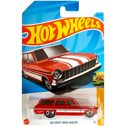 HOT WHEELS '64 CHEVY NOVA WAGON HW WAGONS SAMOCHODZIK RESORAK MATTEL