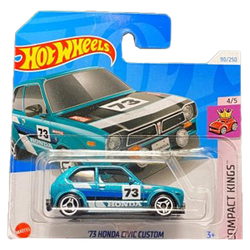 HOT WHEELS 73 HONDA CIVIC CUSTOM HTD62 SAMOCHÓD KOLEKCJONERSKI AUTKO MATTEL