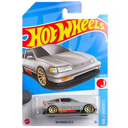 HOT WHEELS '88 HONDA CR-X HW J-IMPORTS SAMOCHODZIK SZARY MAT MATTEL HKJ17