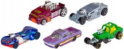 HOT WHEELS EXPOSED ENGINES ZESTAW PREZENTOWY PIĘCIU SAMOCHODZIKÓW HLY79