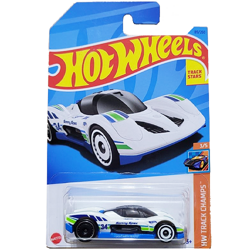 HOT WHEELS GROUP C FANTASY TRACK CHAMPS SAMOCHODZIK SPORTOWY BIAŁY MATTEL