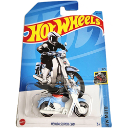 HOT WHEELS HONDA SUPER CUB HW MOTO MOTOCYKL SKUTER MOTOR MATTEL