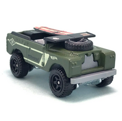 HOT WHEELS LAND ROVER SERIES II BAJA BLAZERS SAMOCHODZIK  MATTEL