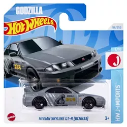 HOT WHEELS NISSAN SKYLINE GT-R BCNR33 HTD96 SAMOCHÓD AUTKO MATTEL