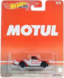 HOT WHEELS PREMIUM DATSUN 620 MOTUL REAL RIDERS SAMOCHÓD AUTKO MATTEL