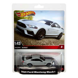 HOT WHEELS PREMIUM FORD MUSTANG MACH 1 2021 1:43 SAMOCHÓD METALOWY MATTEL