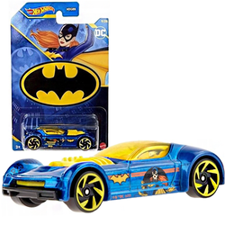 HOT WHEELS SAMOCHODZIK WYŚCIGOWY AUTO BATMAN MATTEL BALLISTIK NIEBIESKI