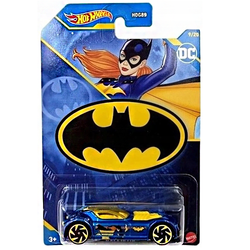 HOT WHEELS SAMOCHODZIK WYŚCIGOWY AUTO BATMAN MATTEL BALLISTIK NIEBIESKI