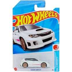 HOT WHEELS SUBARU WRX STI HW J-IMPORTS SAMOCHODZIK BIAŁY MATTEL HKK62