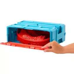 HOT WHEELS TRACK BUILDER KASKADERSKA PĘTLA OGNIA SAMOCHODZIK AUTKO MATTEL