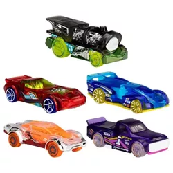 HOT WHEELS X-RAYCERS 5-PAK ZESTAW PREZENTOWY PIĘCIU SAMOCHODZIKÓW HTV41