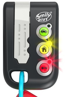 INTERAKTYWNE KLUCZYKI SMARTFON TELEFON EDUKACYJNY PL ANG 2w1 SMILY PLAY