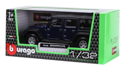 JEEP WRANGLER RUBICON SAMOCHÓD METALOWY POJAZD MODEL BBURAGO 1/32