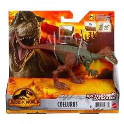 JURASSIC WORLD COELURUS DINOZAUR FIGURKA MATTEL PARK JURAJSKI DOMINION