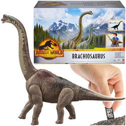 JURASSIC WORLD DINOZAUR BRACHIOZAUR OLBRZYMIA FIGURKA RUCHOMA 106CM MATTEL