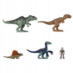 JURASSIC WORLD DINOZAURY DOMINION BITWA 5 FIGUREK PARK JURAJSKI