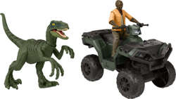 JURASSIC WORLD POGOŃ ZA VELOCIRAPTOREM DINOZAUR ATV QUAD BARRY SEMBENE