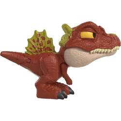 JURASSIC WORLD PRZYPINKA DINOZAUR SPINOSAURUS FIGURKA SNAP SQUAD MATTEL  