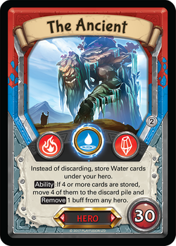 KARTA DO GRY LIGHTSEEKERS BOHATER - THE ANCIENT