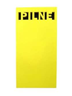 KARTECZKI SAMOPRZYLEPNE PILNE Z MAGNESEM NA LODÓWKĘ 75x150mm 51K NEON