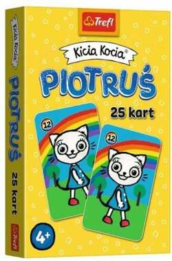 KARTY DO GRY PIOTRUŚ PAN GRA KARCIANA KICIA KOCIA 25 KART 08512 TREFL