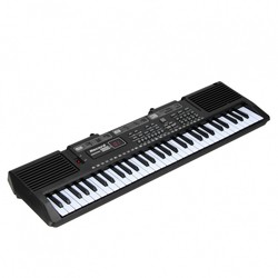 KEYBOARD PIANINO Z MIKROFONEM OGANY INSTRUMENT MUZYCZNY DŹWIĘK MELODIE