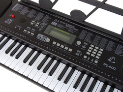 KEYBOARD PIANINO Z MIKROFONEM ORGANY MUZYKA 61 KLAWISZY NAGRYWANIE RYTMY