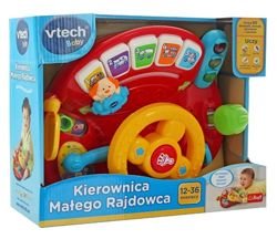 KIEROWNICA MAŁEGO RAJDOWCA INTERAKTYWNA EDUKACYJNA CYFERKI ZWIERZĘTA VTECH