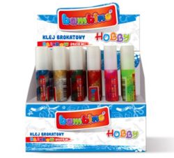 KLEJ BROKATOWY RAINBOW 10ML BAMBINO HOBBY SREBRNY