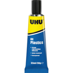 KLEJ DO PLASTIKU W TUBIE - UHU 30G ALL PLASTICS