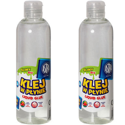 KLEJ DO SLIME GLUTÓW W PŁYNIE TRANSPARENTNY ASTRA BEZBARWNY 2 x 250ml MOCNY