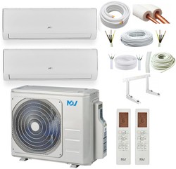 KLIMATYZACJA MDV MULTI SPLIT AROMA 2x2,6kW ZESTAW WiFi GRZANIE 