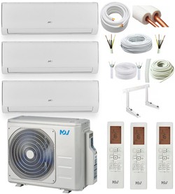 KLIMATYZACJA MDV MULTI SPLIT AROMA 3x2,6kW ZESTAW WiFi GRZANIE 