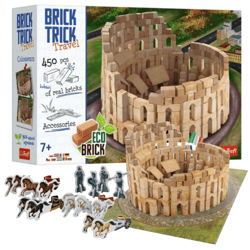 KLOCKI BRICK TRICK BUDUJ Z CEGŁY - KOLOSEUM EKO KLOCKI TREFL