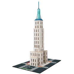 KLOCKI BRICK TRICK EMPIRE STATE BUILDING Z CEGŁY