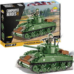 KLOCKI COBI AMERYKAŃSKI CZOŁG SHERMAN M4A1 3044