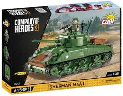 KLOCKI COBI AMERYKAŃSKI CZOŁG SHERMAN M4A1 3044