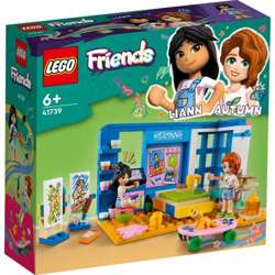 KLOCKI LEGO FRIENDS POKÓJ LIANN DESKOROLKA MALOWANIE AUTUMN 41739